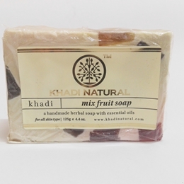 KHADI GLICERYNOWE MYDEŁKO MIX OWOCOWY 125G