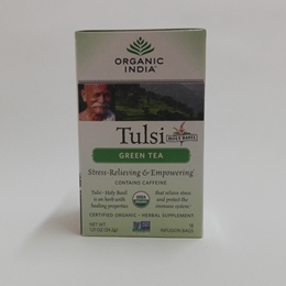 HERBATA TULSI GREEN TEA ORGANIC INDIA