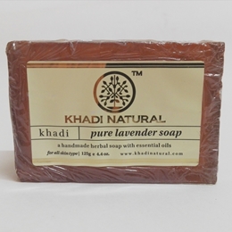 KHADI GLICERYNOWE MYDEŁKO LAWENDOWE 125G