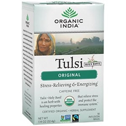HERBATA TULSI ORIGINAL 18 TOREBEK