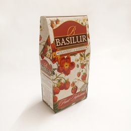 HERBATA BASILUR MALINA & TRUSKAWKA 100G