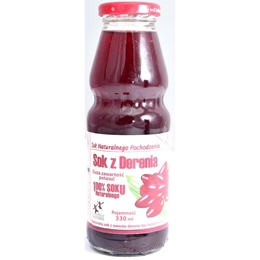 NATURALNY SOK Z DERENIA 0,33 L