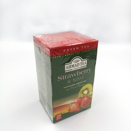 HERBATA AHMAD STRAWBERRY&KIWI 20 TOREBEK
